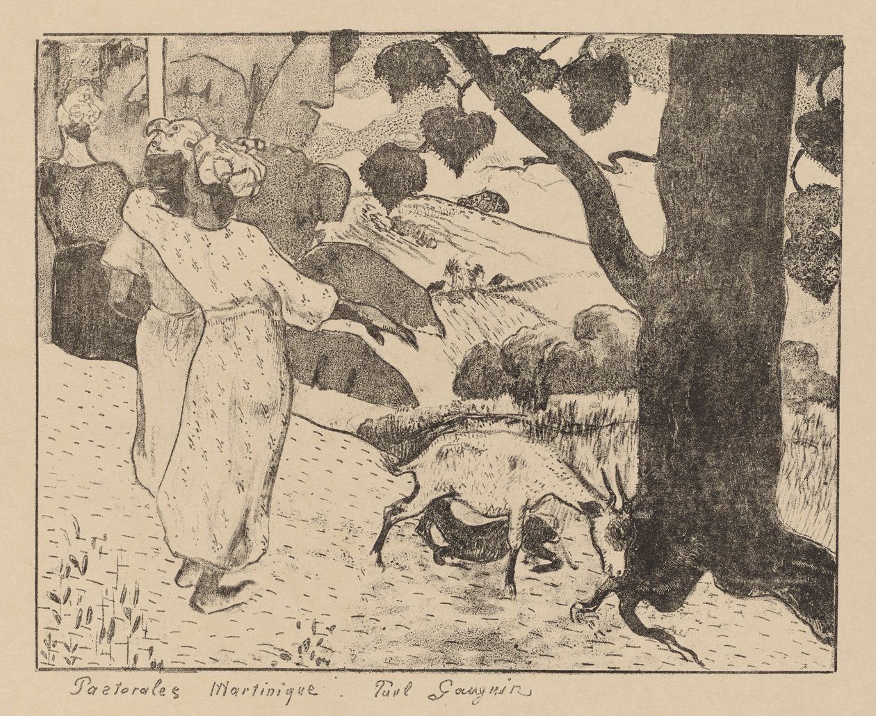 Martinique Pastorals af Paul Gauguin