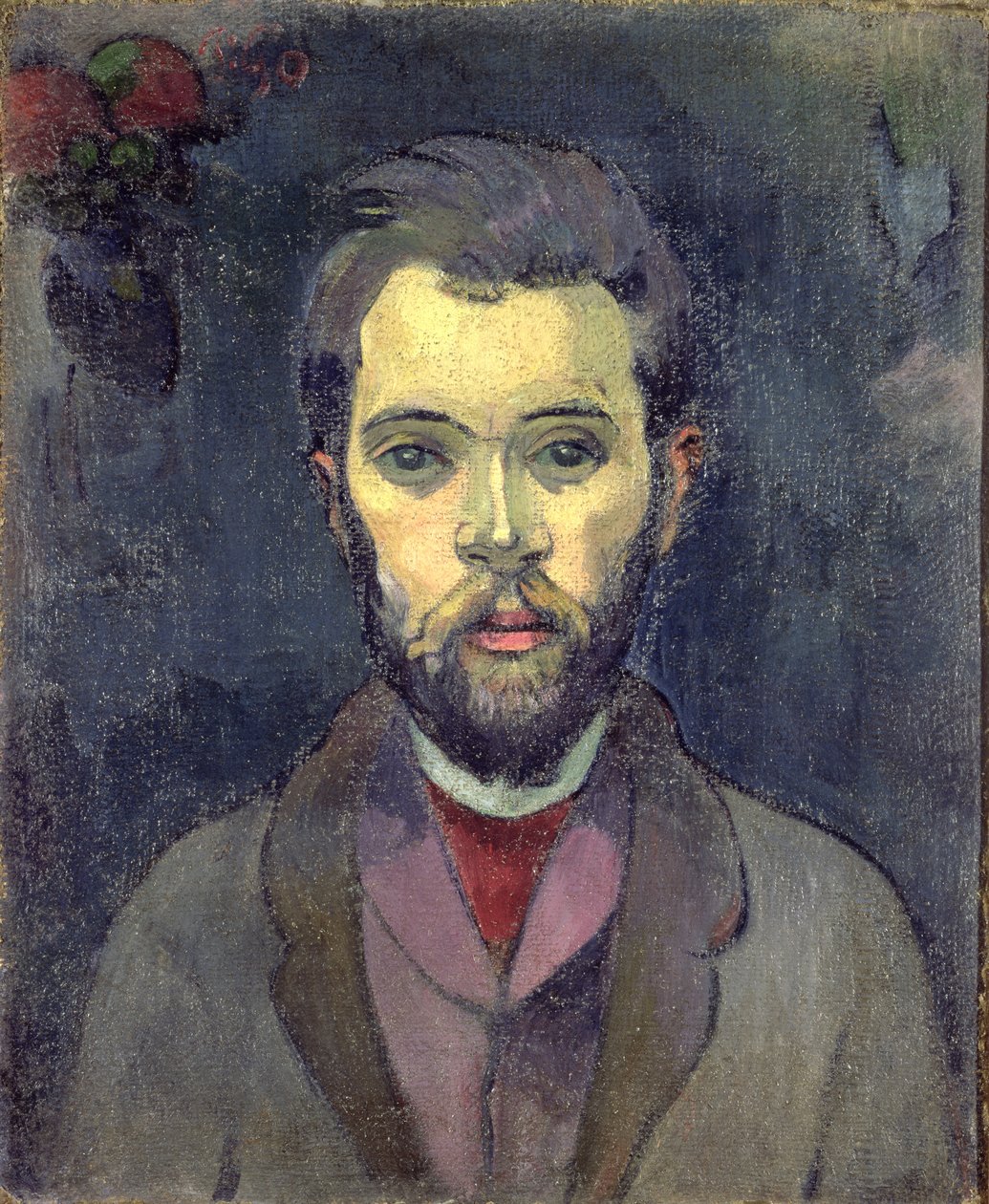 Portræt af William Molard (1862-1936), svensk komponist, ca. 1893-94 af Paul Gauguin