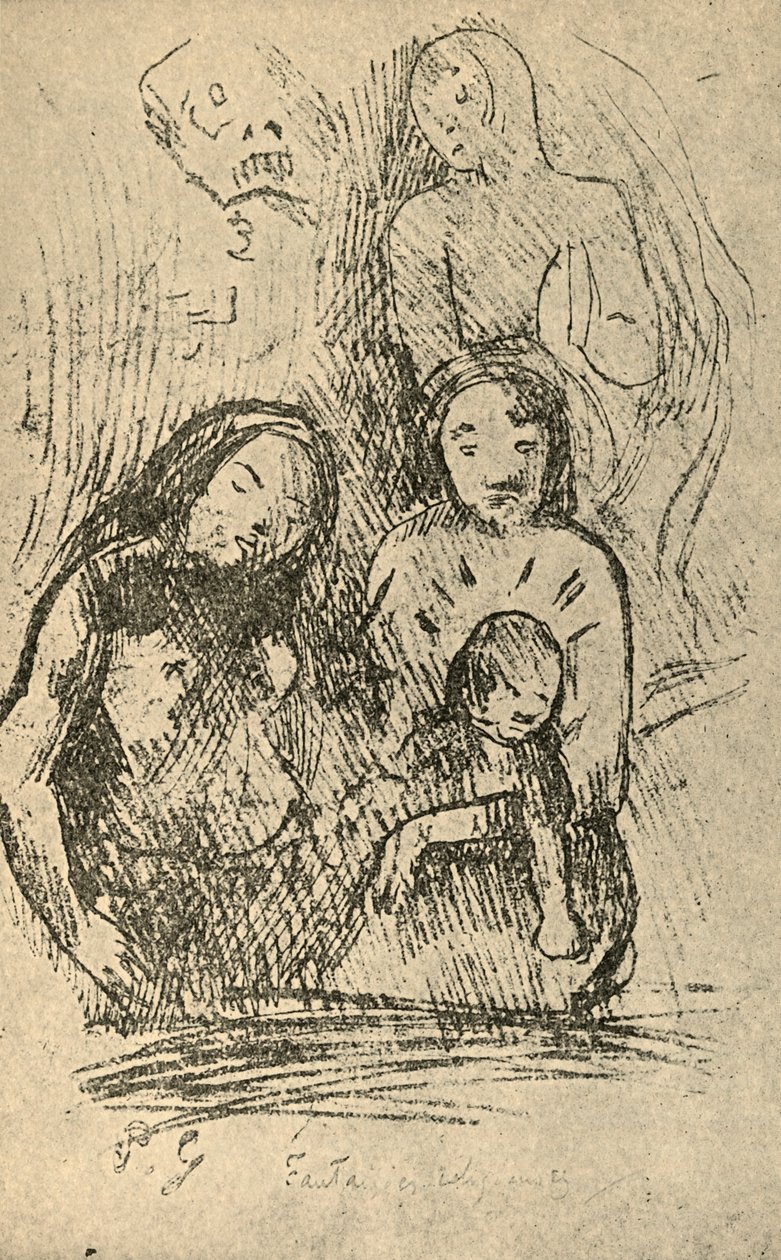 Religiøse fantasier, 1936 af Paul Gauguin