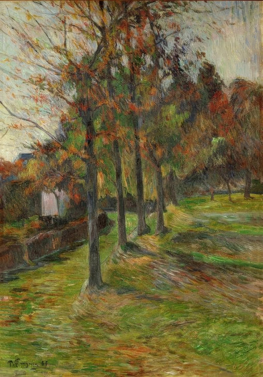 Rouen II vej af Paul Gauguin