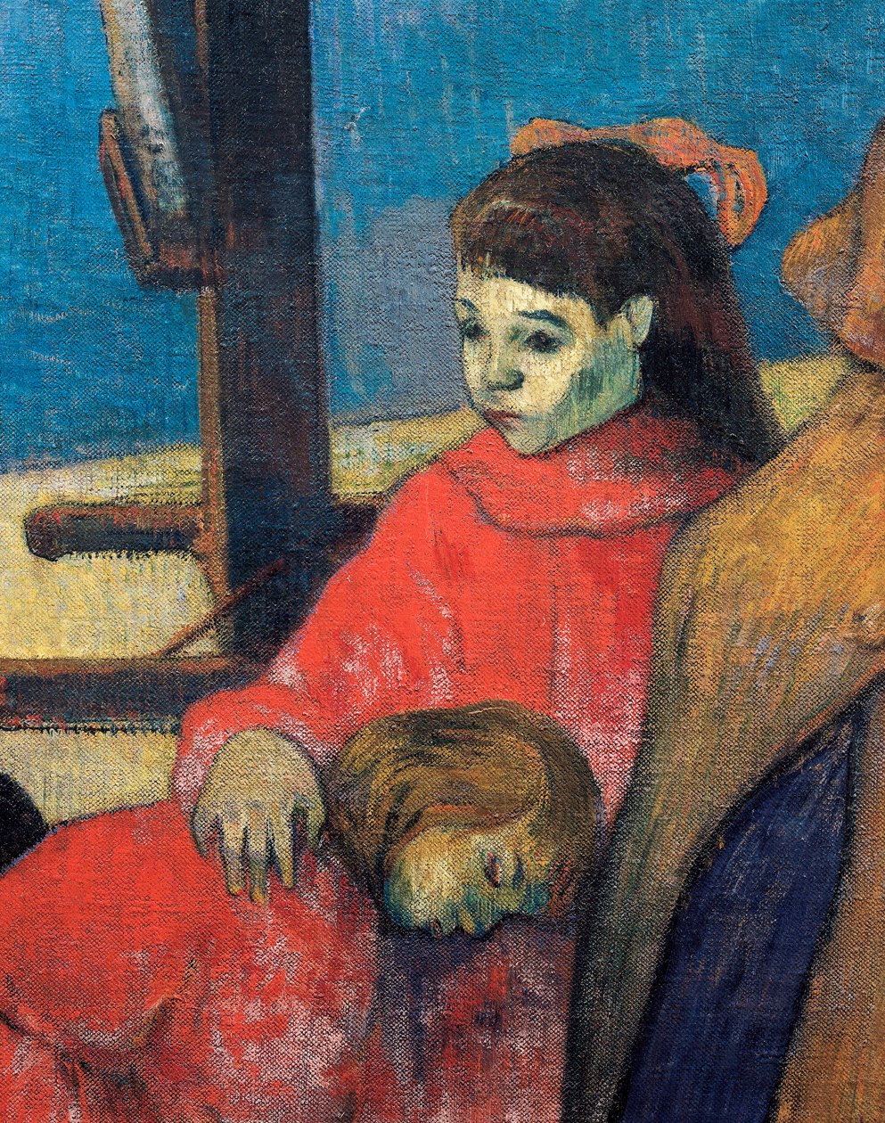 Schuffenecker-familien (detaljer) af Paul Gauguin