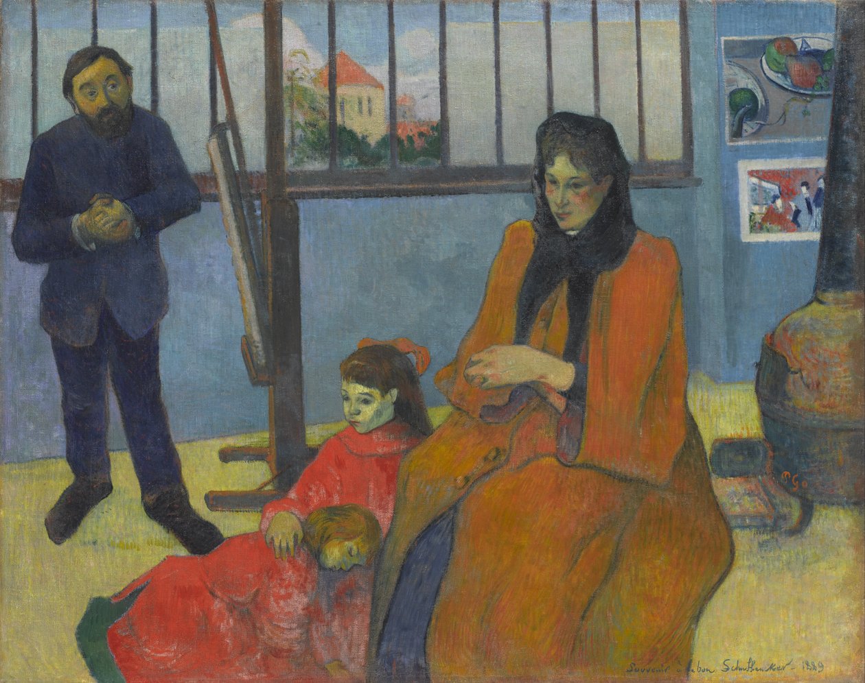 Schuffeneckers atelier af Paul Gauguin