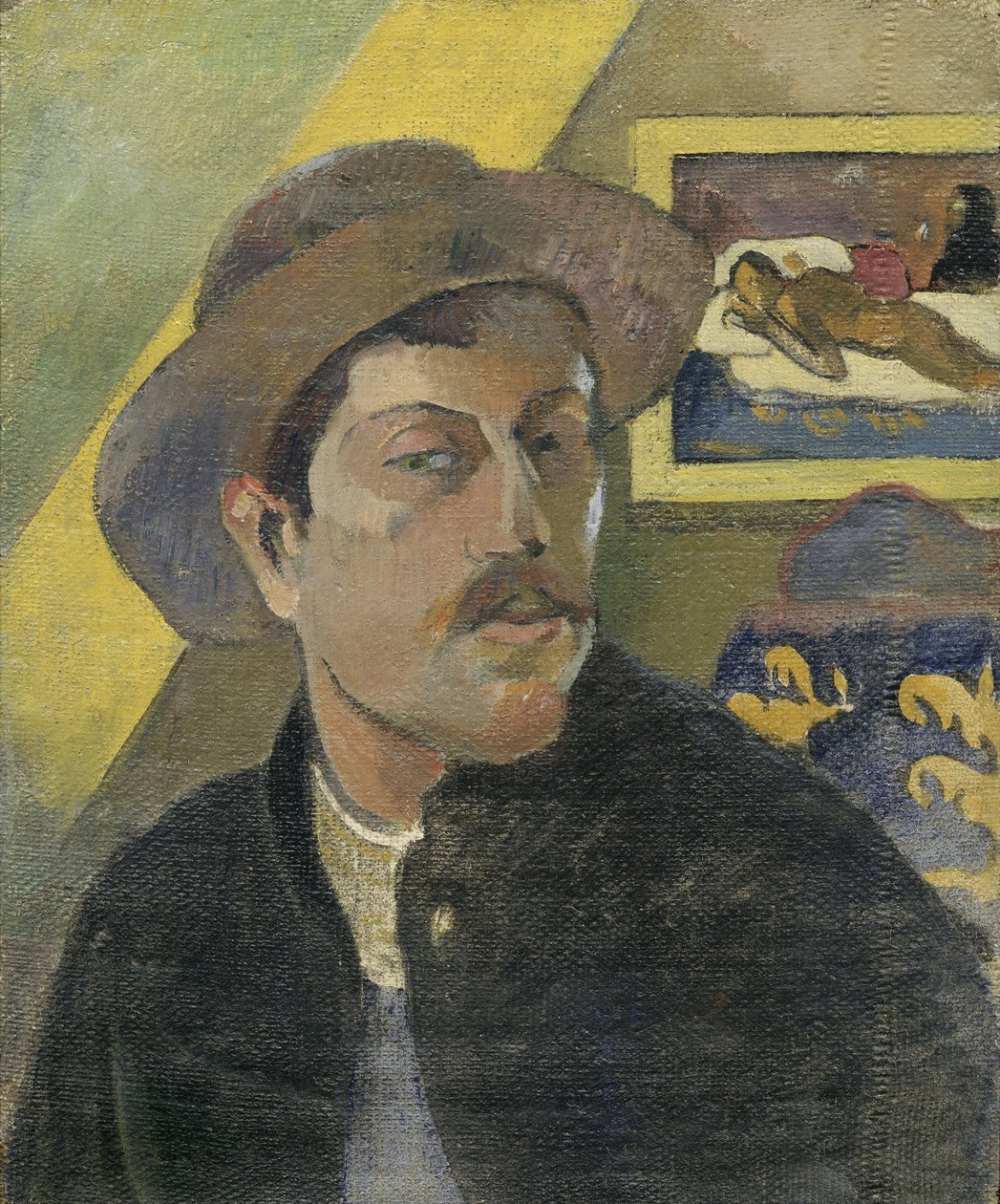 Selvportræt, 1893-1894 af Paul Gauguin