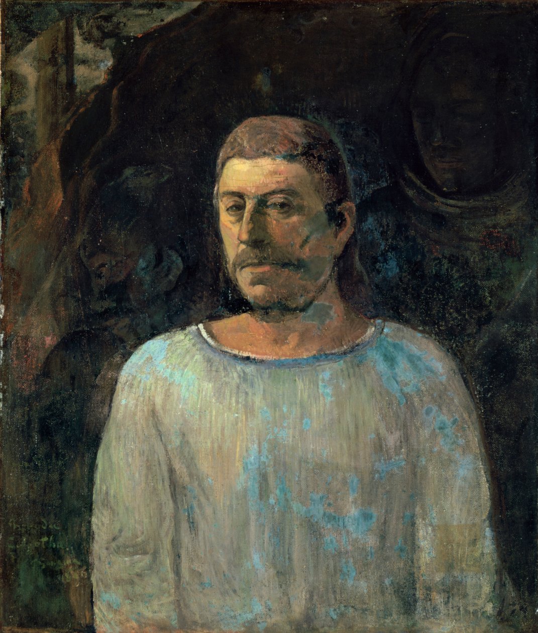 Selvportræt, 1896 af Paul Gauguin
