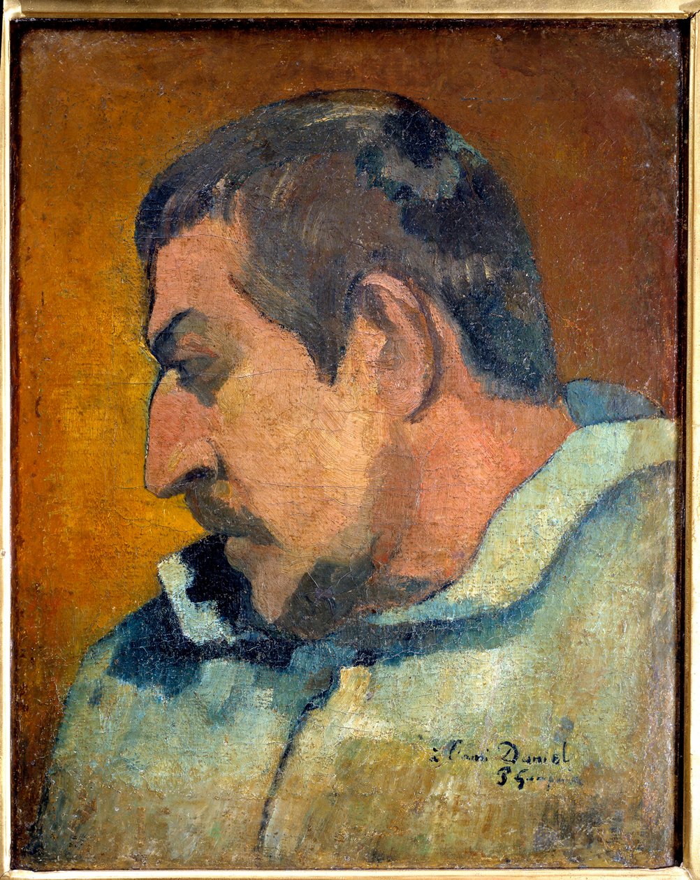 Selvportræt. Maleri af Paul Gauguin (1848-1903) af Paul Gauguin