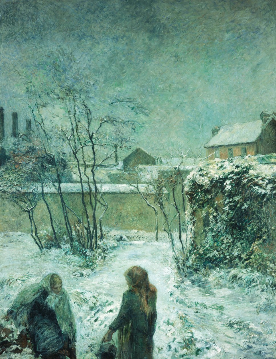 Snow, Carcel Road, 1883 af Paul Gauguin