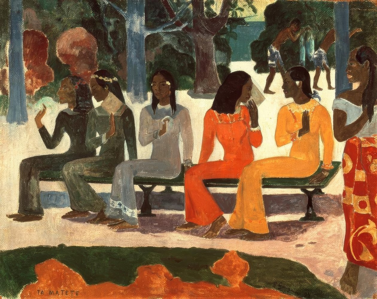 Ta Matete af Paul Gauguin