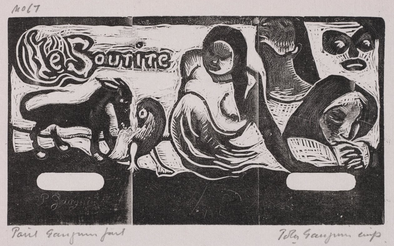 Tahiti-serien: Smilet. af Paul Gauguin