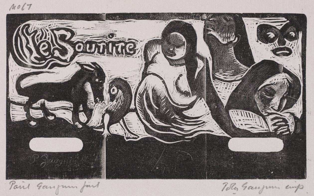 Tahitian og Noa Noa-serien af Paul Gauguin