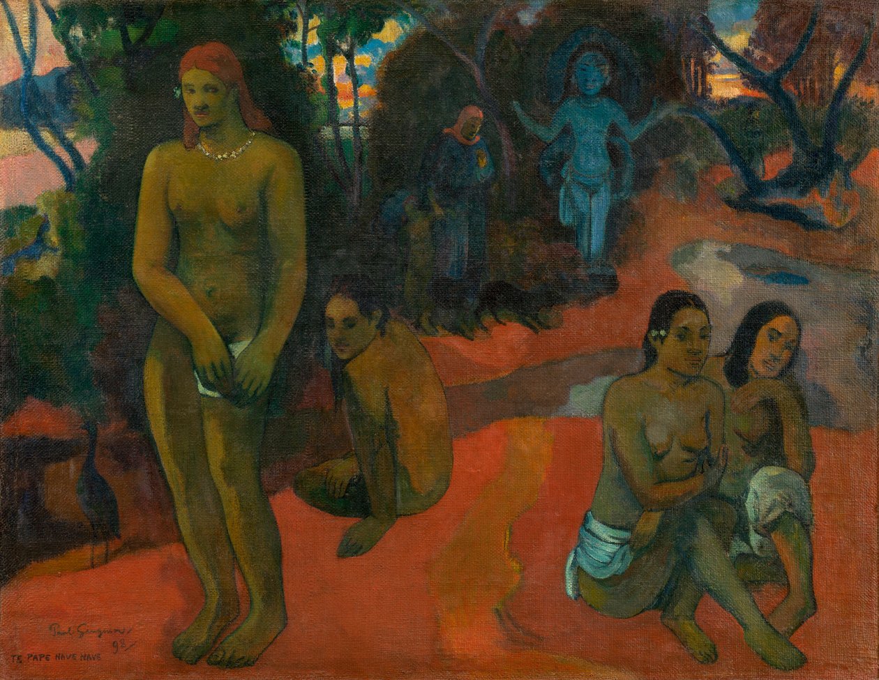 Te Pape Nave Nave (lækre vande) af Paul Gauguin