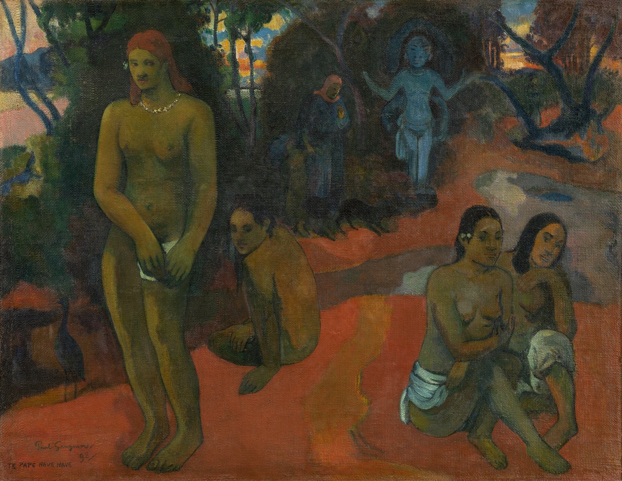 Te Pape Nave Nave (Delectable Waters) af Paul Gauguin