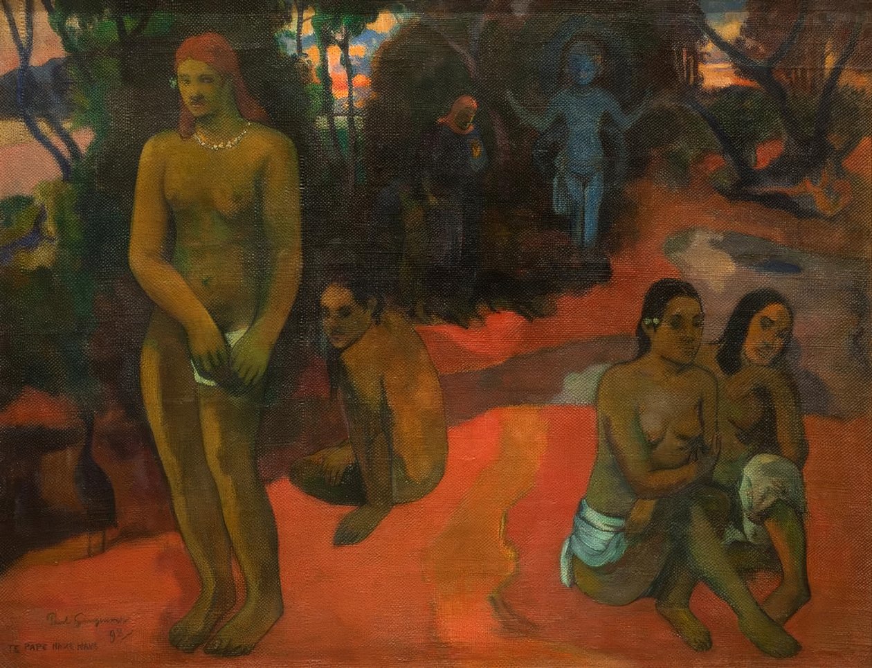 Te Pave Nave Nave af Paul Gauguin