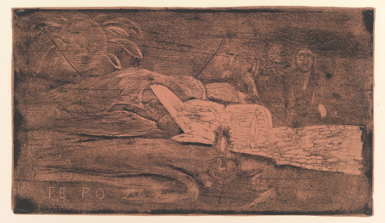 Te Po, 1893-yach. af Paul Gauguin