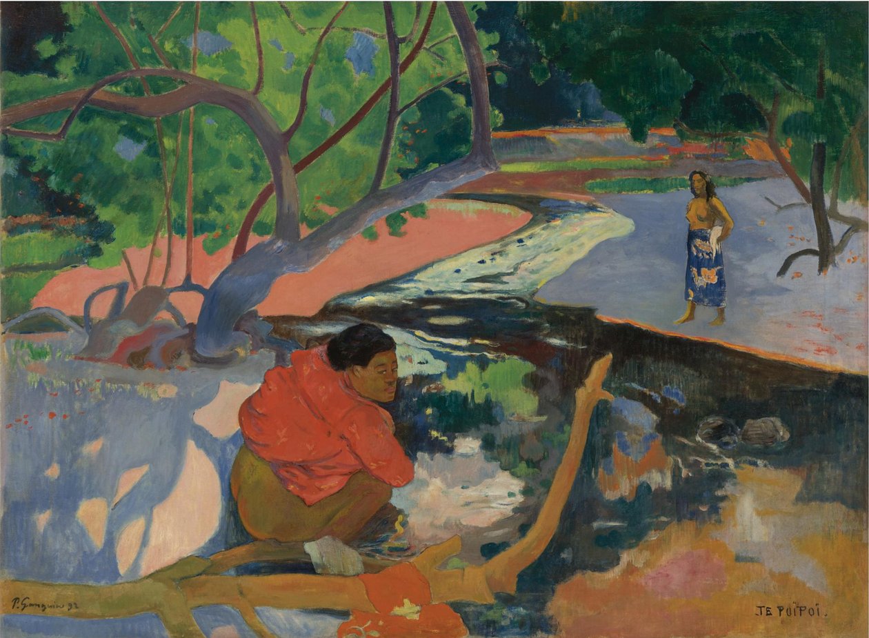 The Morning Herald, 1892 af Paul Gauguin