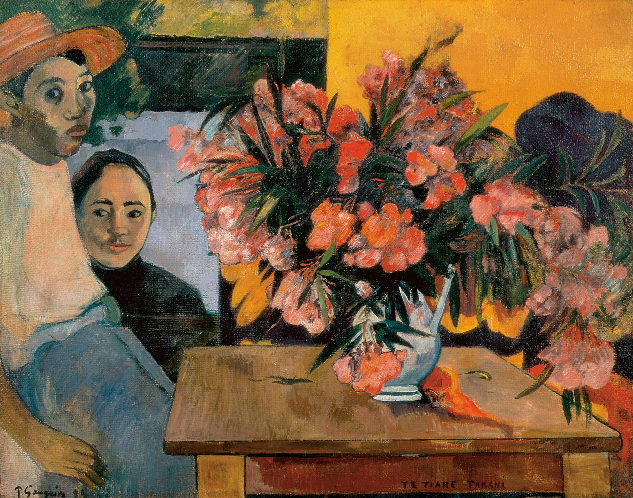 Den franske blomst af Paul Gauguin