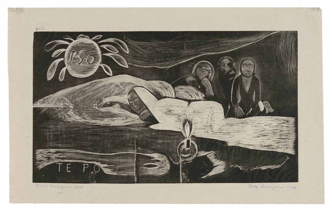 Te po (Natten), fra Noa Noa Suite af Paul Gauguin