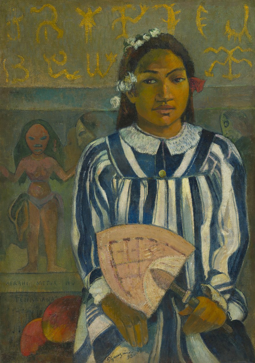 Forfædrene til Tehamana eller Tehamana har mange forældre af Paul Gauguin