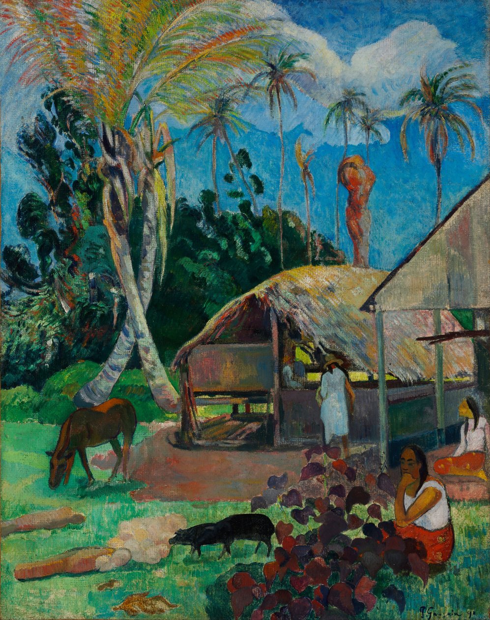 De sorte grise af Paul Gauguin