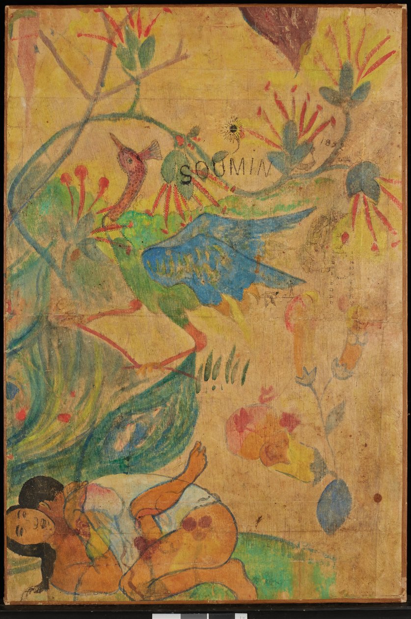 Den blå Ibis, 1892 af Paul Gauguin