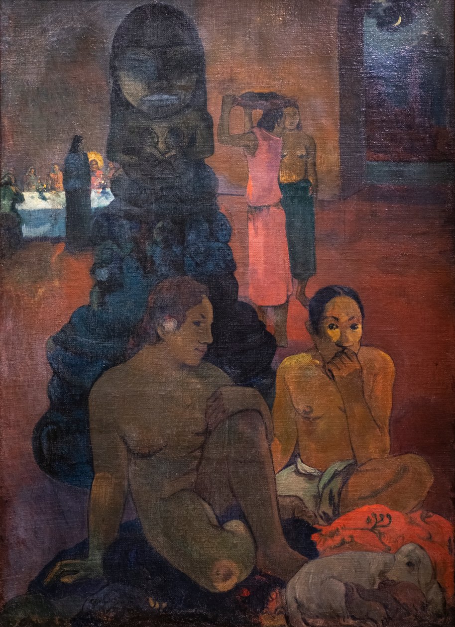 Den store Buddha af Paul Gauguin