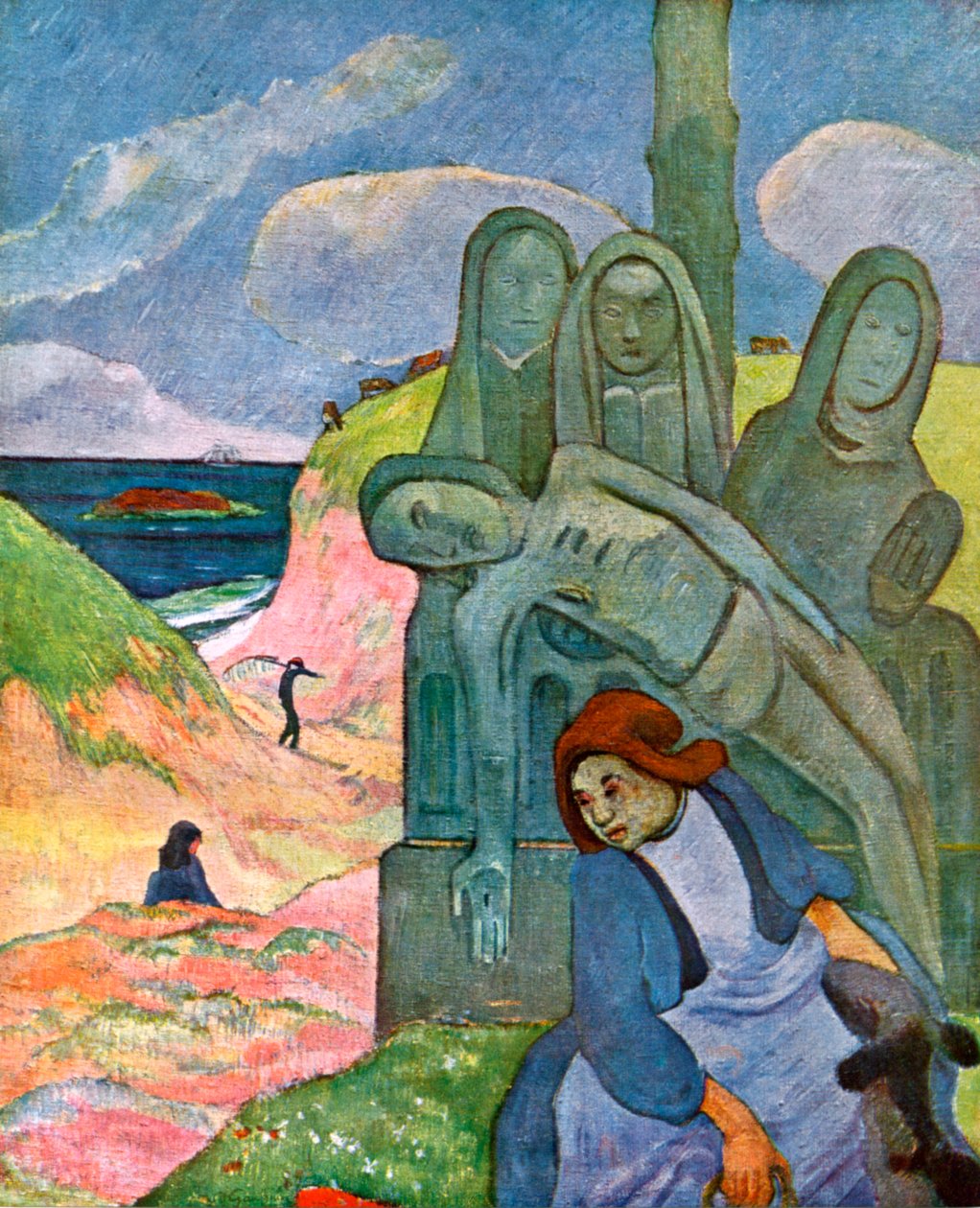 Den grønne Kristus, 1889 1939. af Paul Gauguin