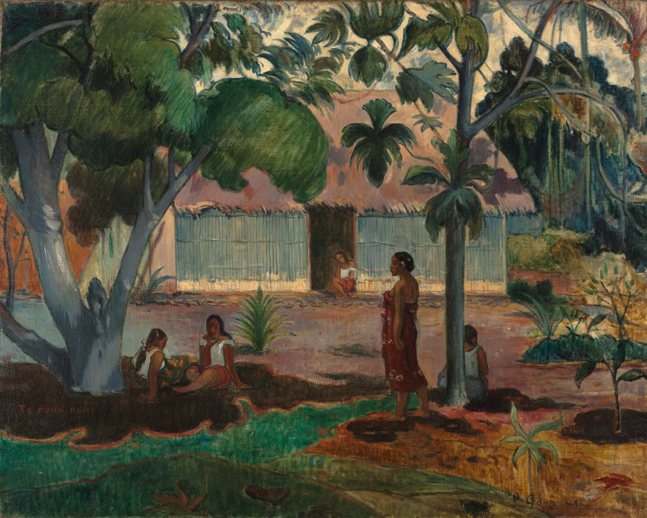 Det store træ, 1891 af Paul Gauguin