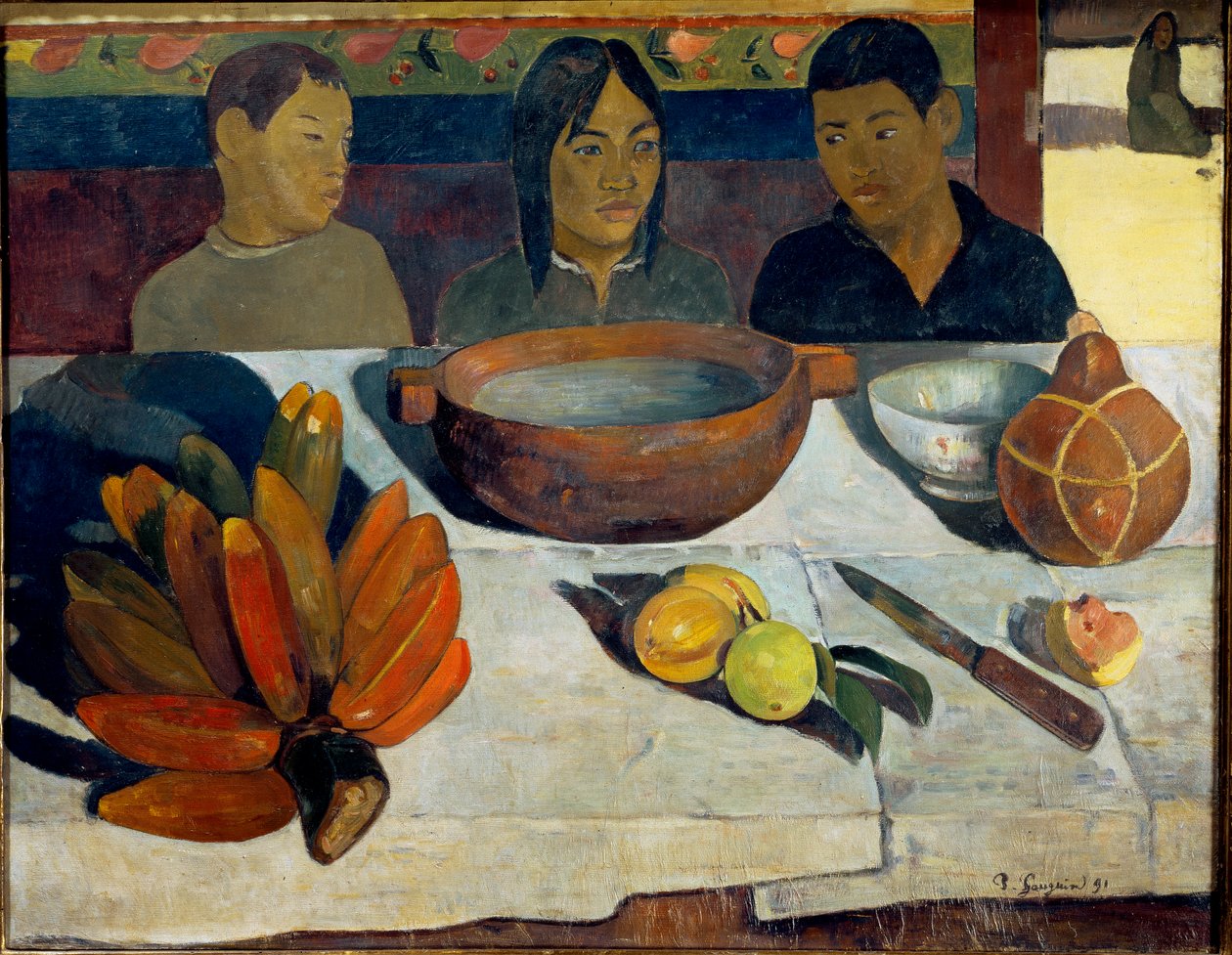 Måltidet eller bananer af Paul Gauguin