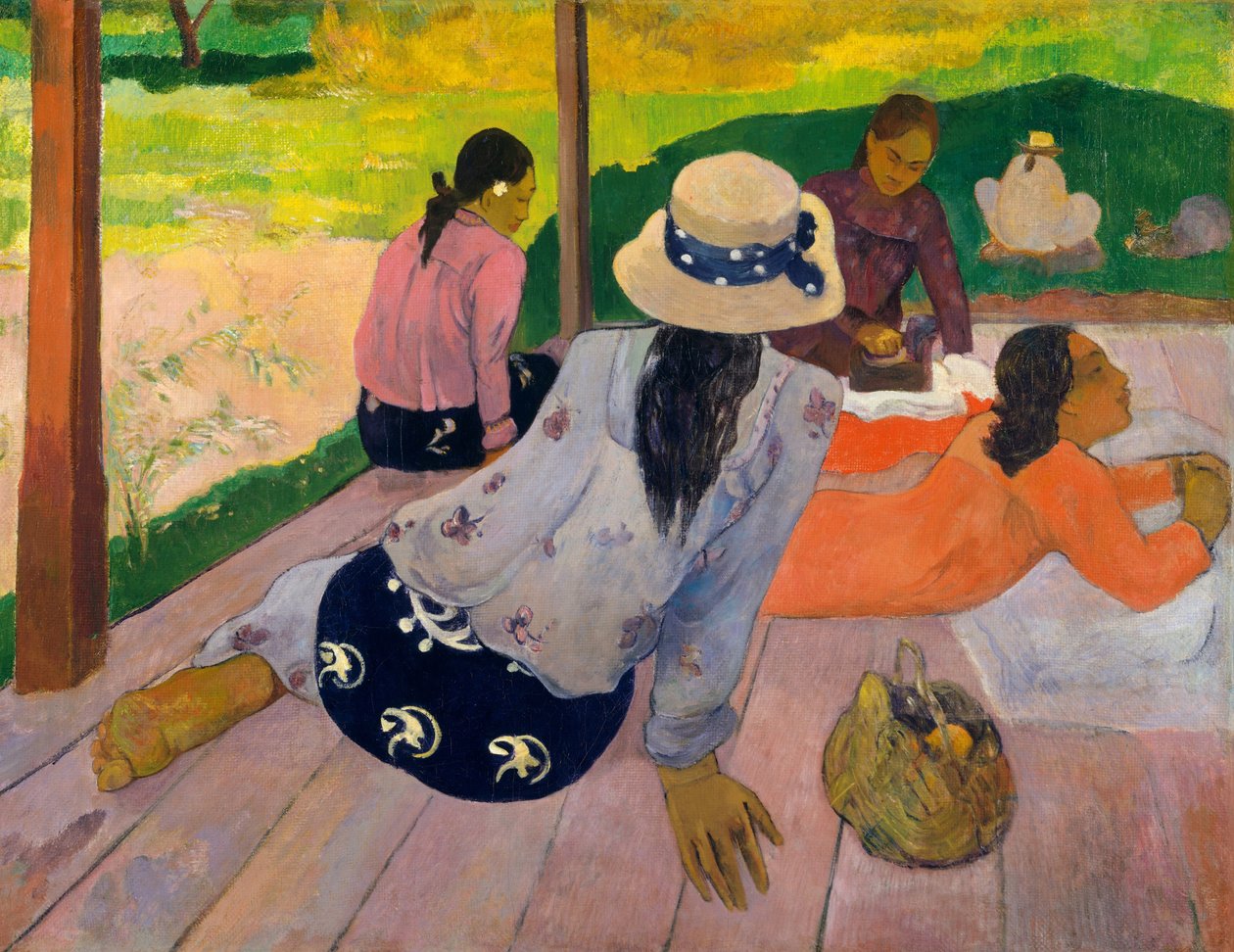 Siestaen, ca. 1892-94 af Paul Gauguin