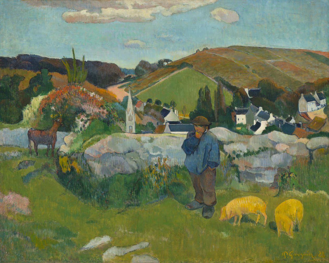 Svinehyrden af Paul Gauguin