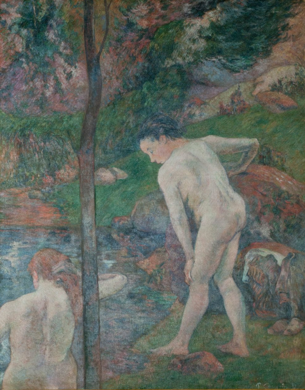 Badegæsterne af Paul Gauguin