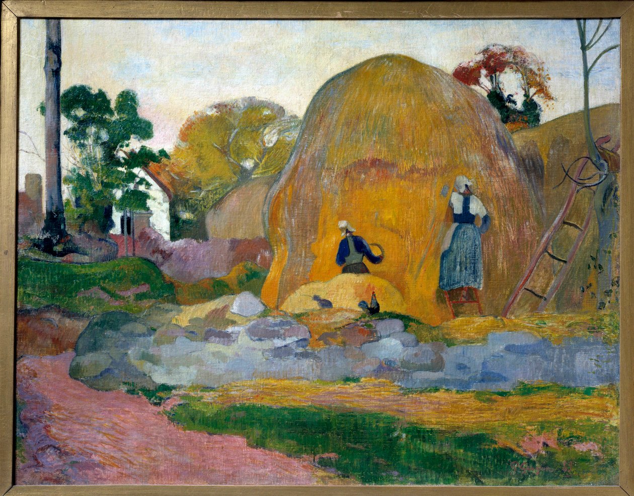 De gule møllesten af Paul Gauguin