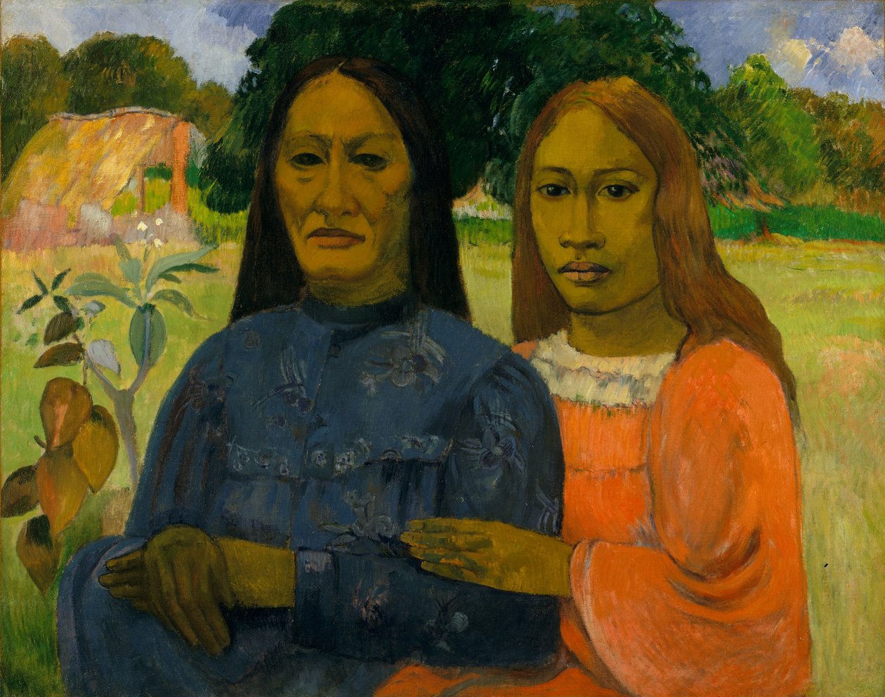 To kvinder, 1901 eller 1902. af Paul Gauguin