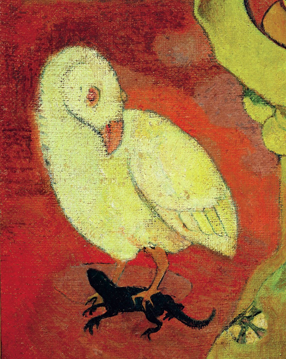 Mest hår (detaljer) af Paul Gauguin