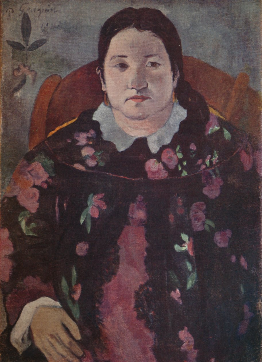 Kvindehoved, 1923 af Paul Gauguin