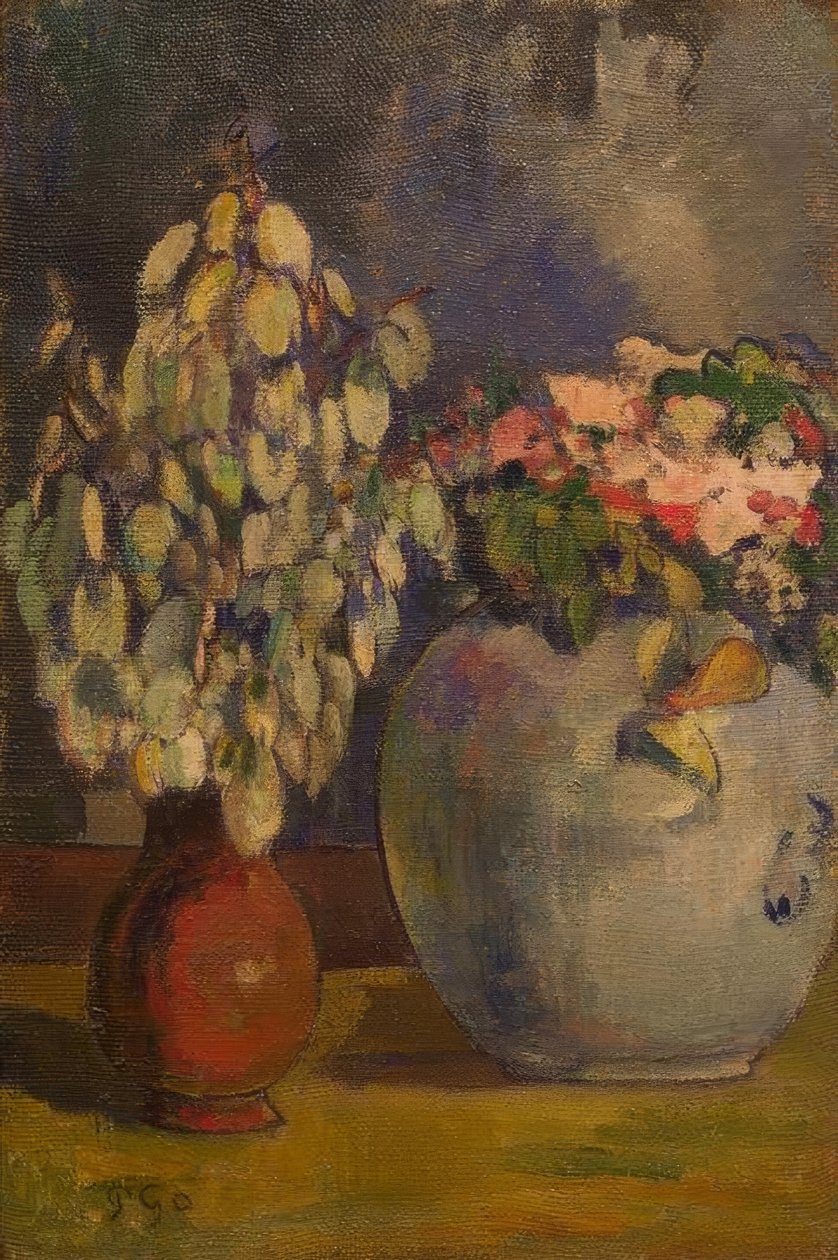 To blomstervaser af Paul Gauguin