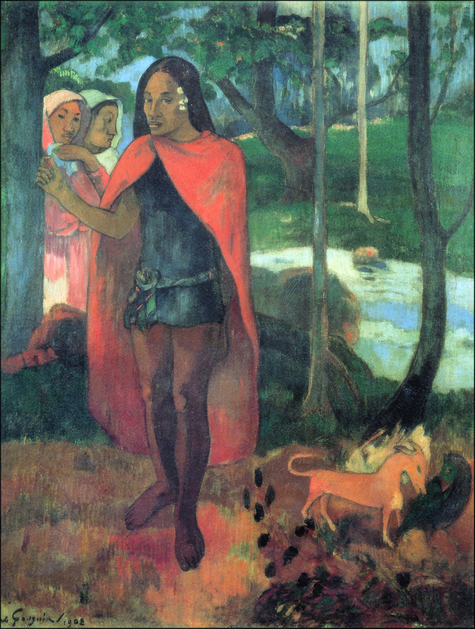 lang ridgepole af Paul Gauguin
