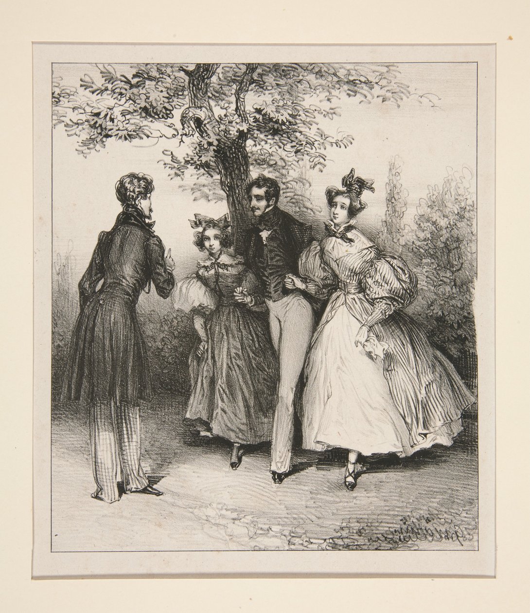 (LA PASTOURELLE.) af Paul Gavarni
