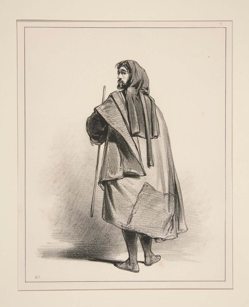 - 1300. PARIS købmand. af Paul Gavarni