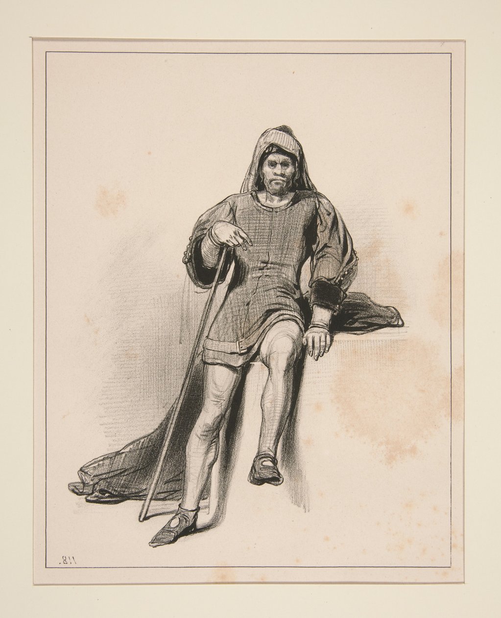 1300. Plageånden. af Paul Gavarni