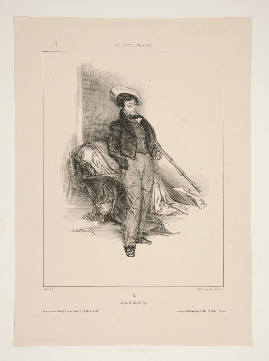 Alfred (Feydeau) af Paul Gavarni