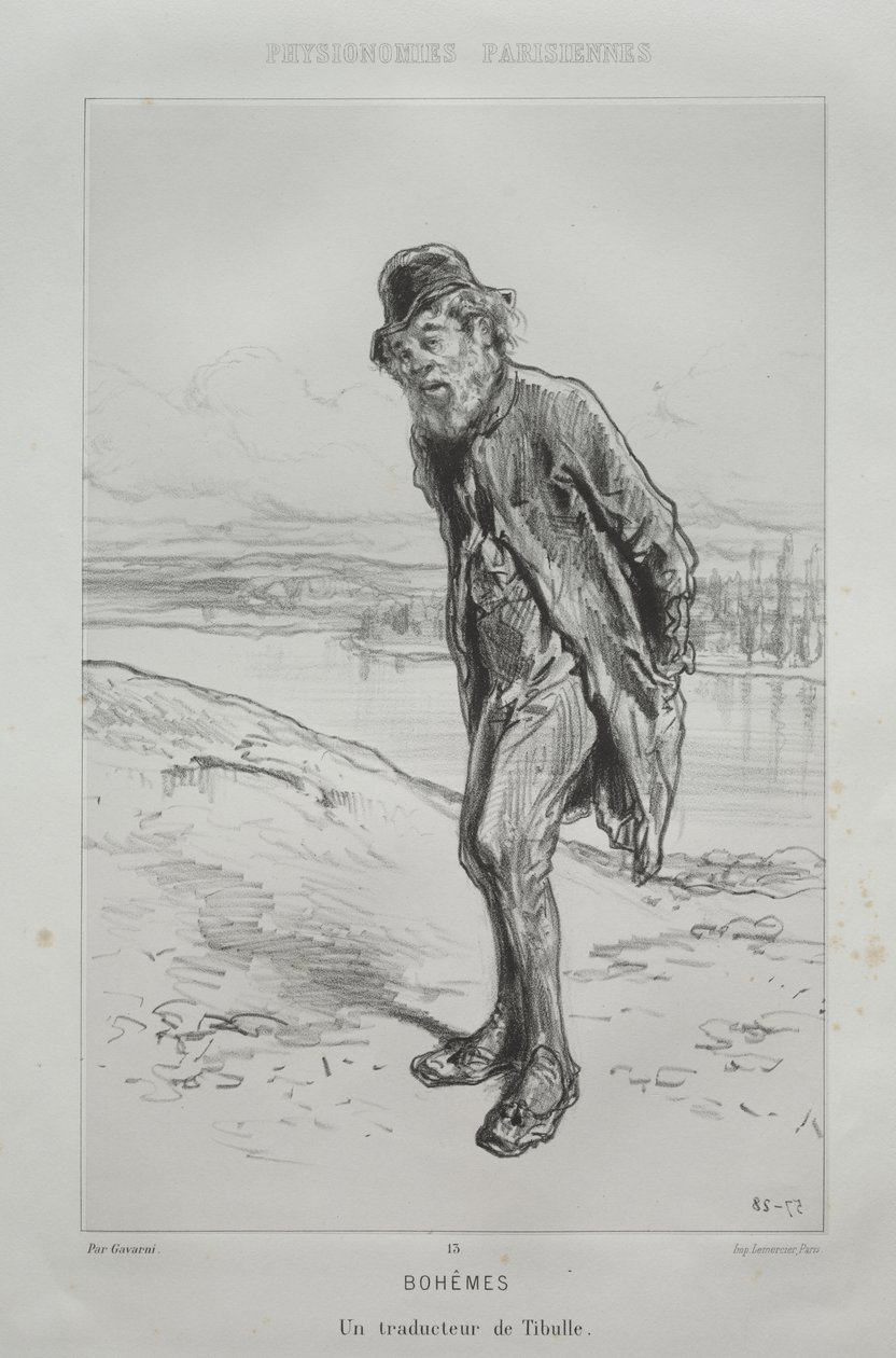 Bohemer af Paul Gavarni