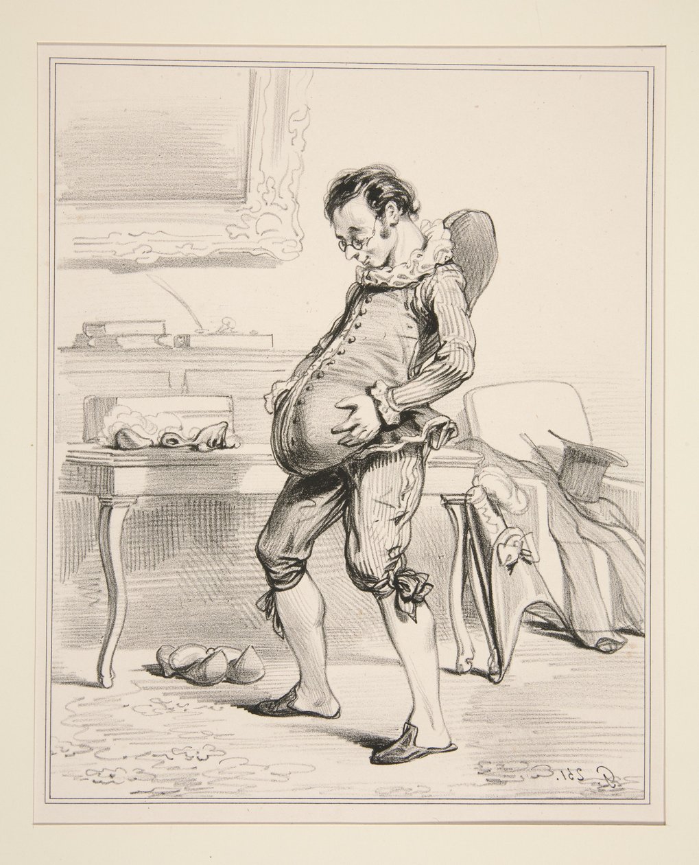 Bosse de la Gaite af Paul Gavarni