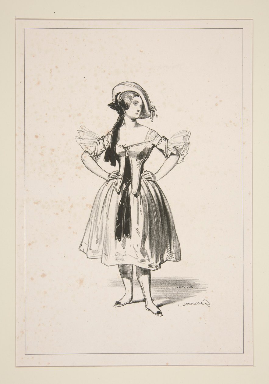 CHEVRIERE. Filt hat. af Paul Gavarni