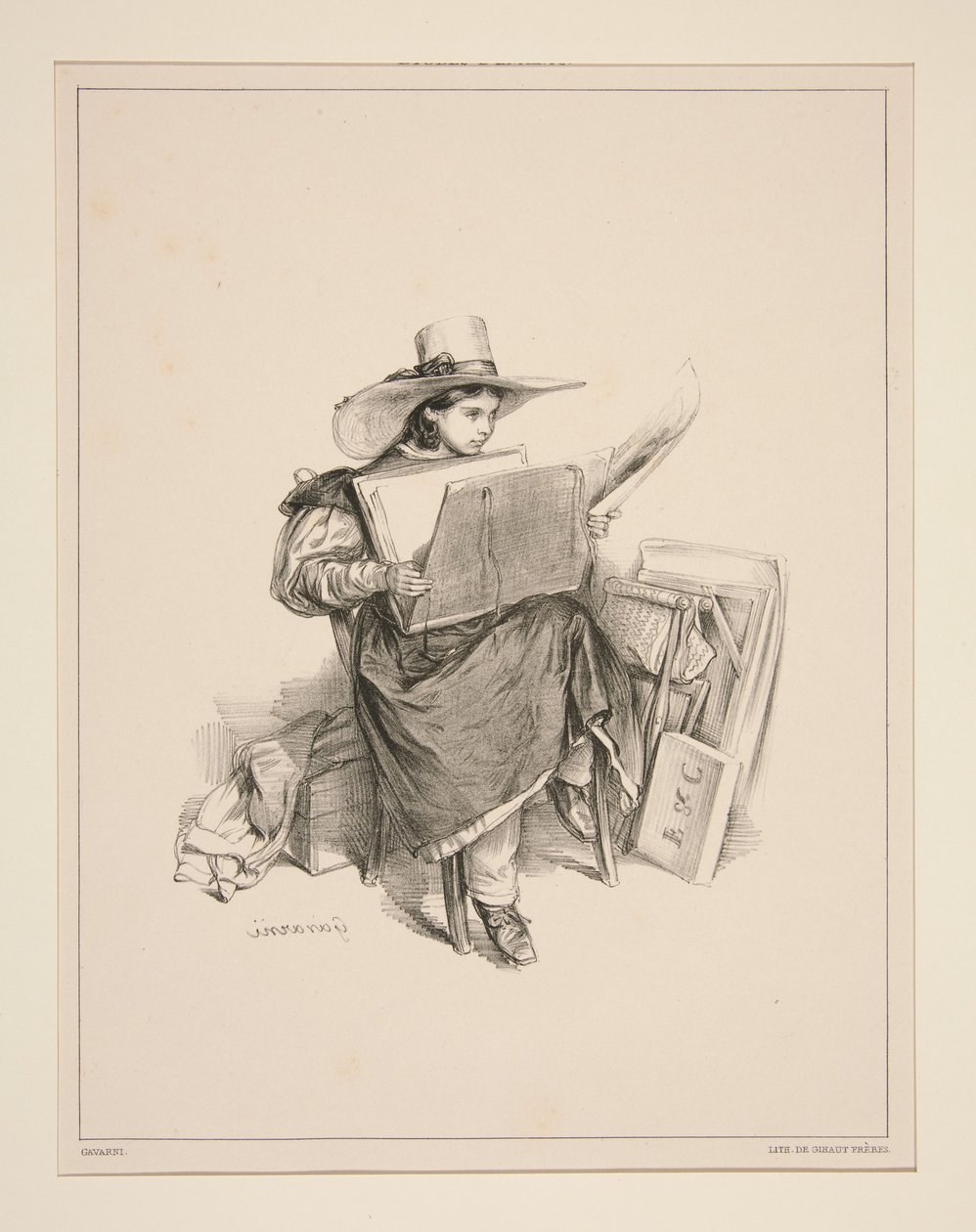 Clotilde af Paul Gavarni