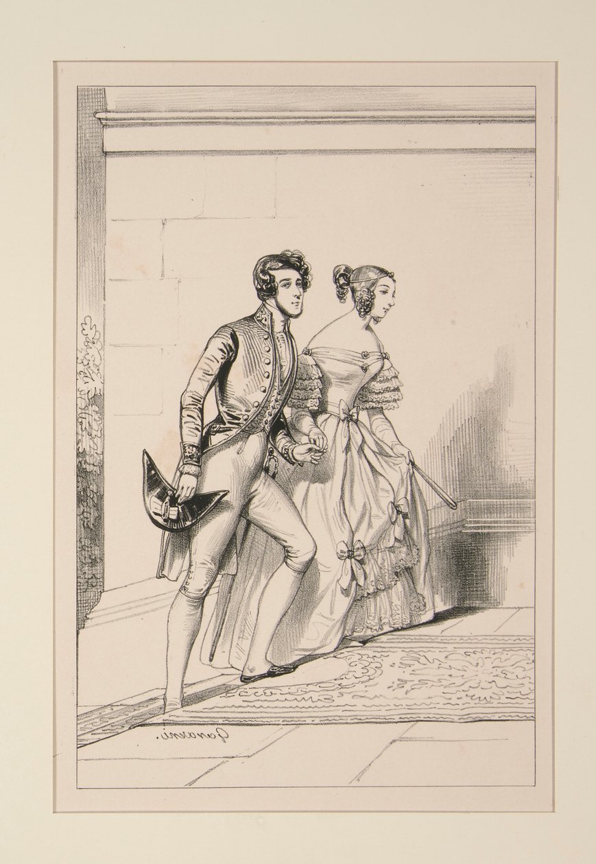 RETDRAGT 1837 af Paul Gavarni
