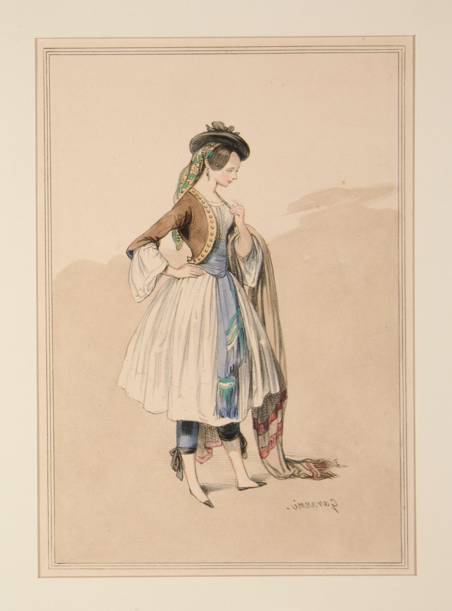 GAVARNI KOSTUMER, udført af Moreau, af Paul Gavarni