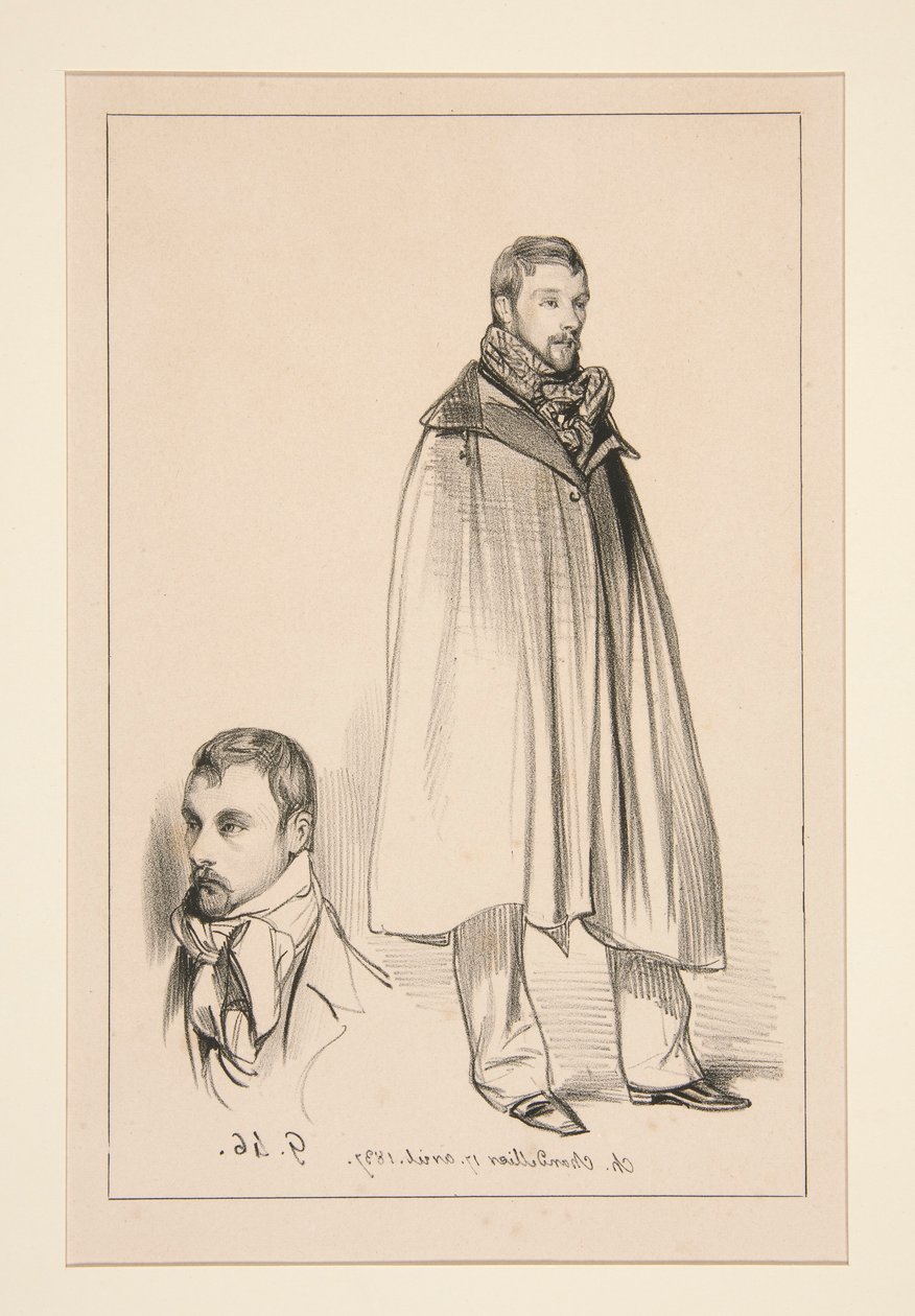 Ch. lysekrone af Paul Gavarni