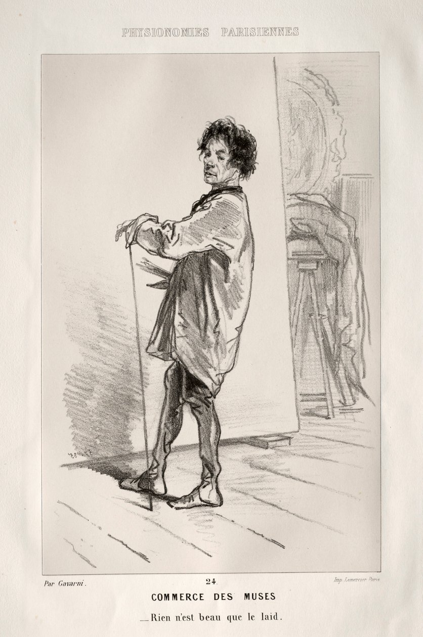 Musernes handel. af Paul Gavarni
