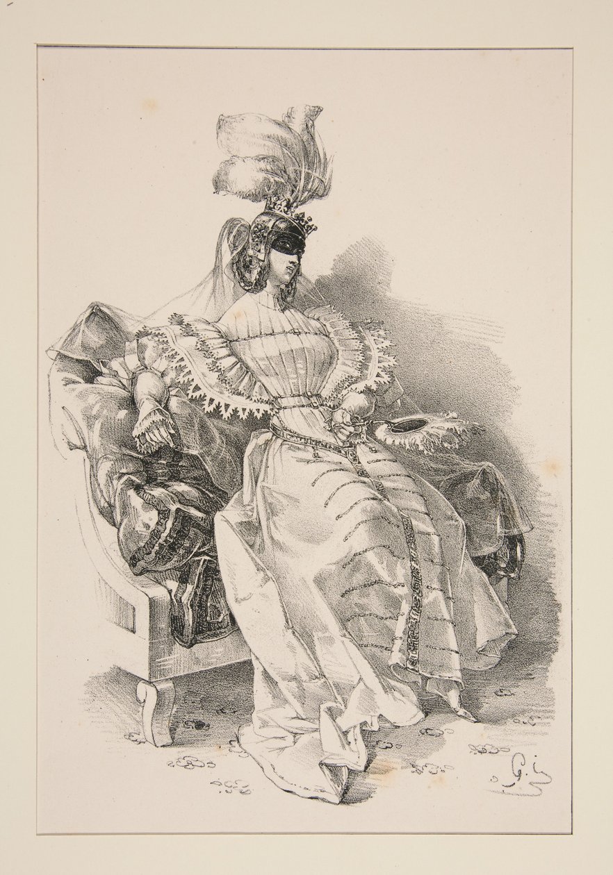 Hertuginde. af Paul Gavarni