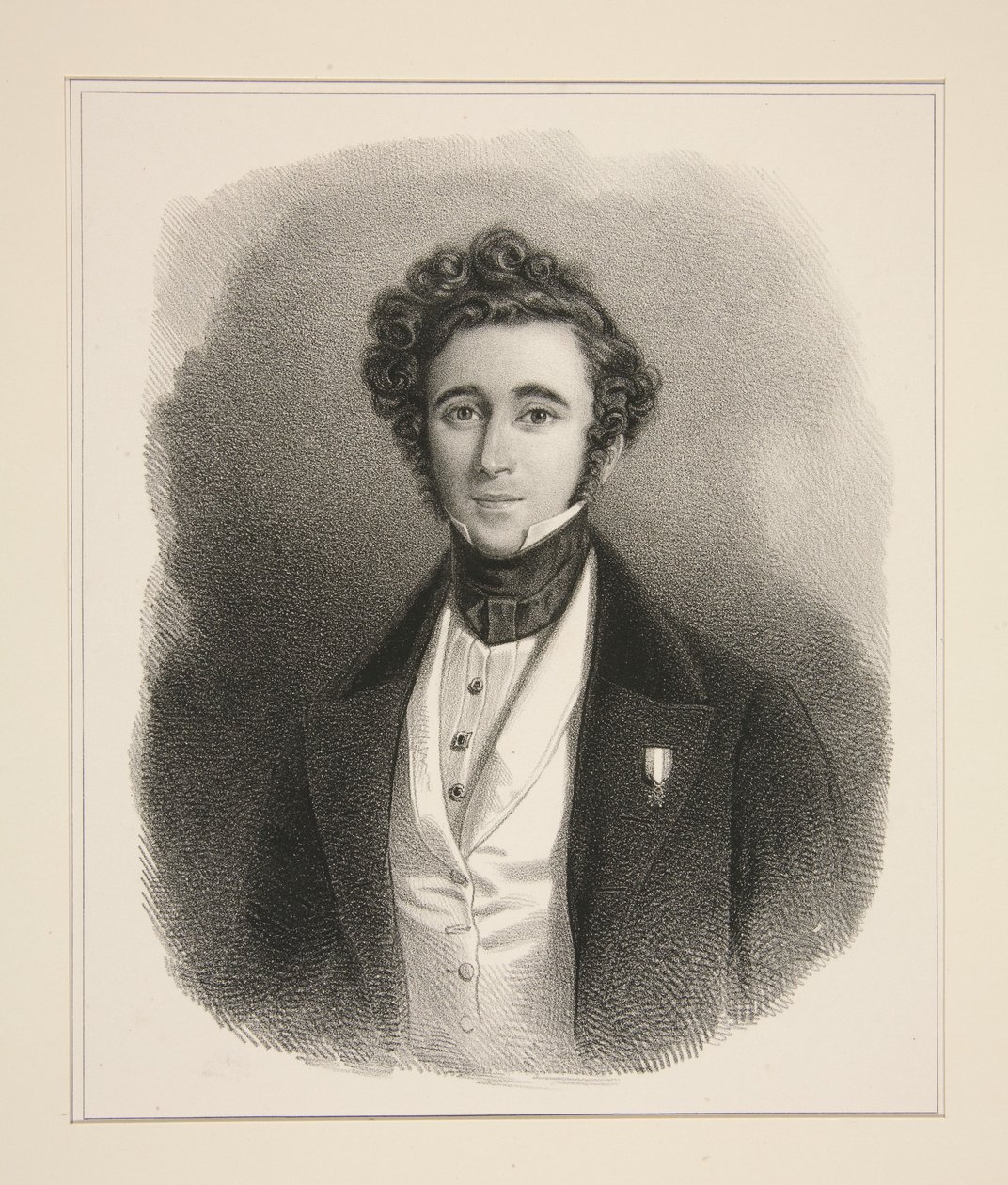 Dusseau de la Croix af Paul Gavarni